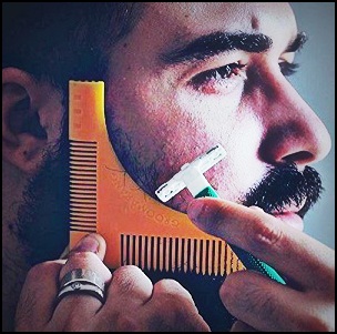 Pochoir à barbe : taillez votre barbe comme un pro !